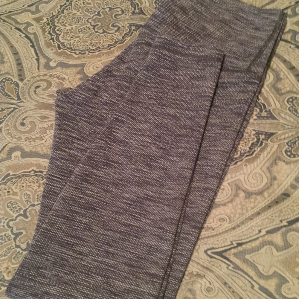 Lululemon Wunder Under Pant- Coco Pique Black lulu
